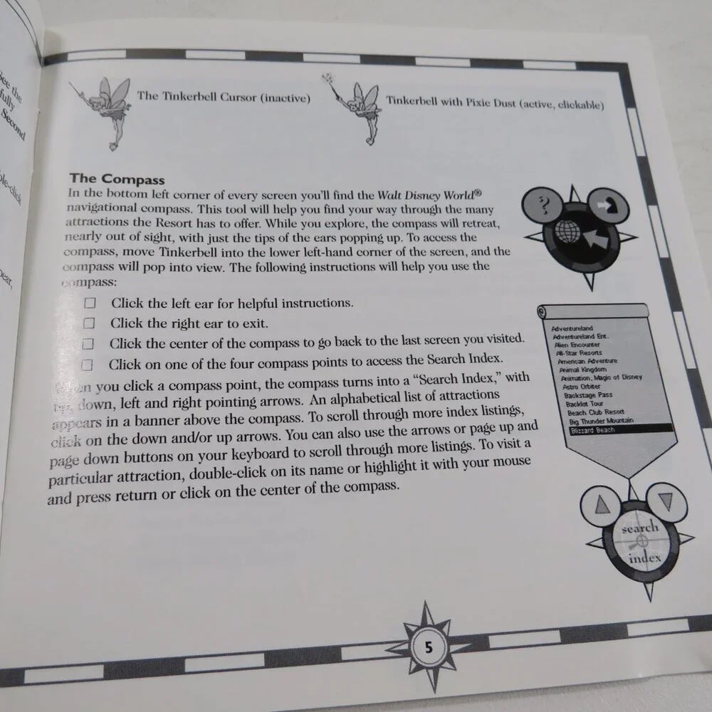 Walt Disney World EXPLORER  Computer Game OUT OF DATE SOFTWARE